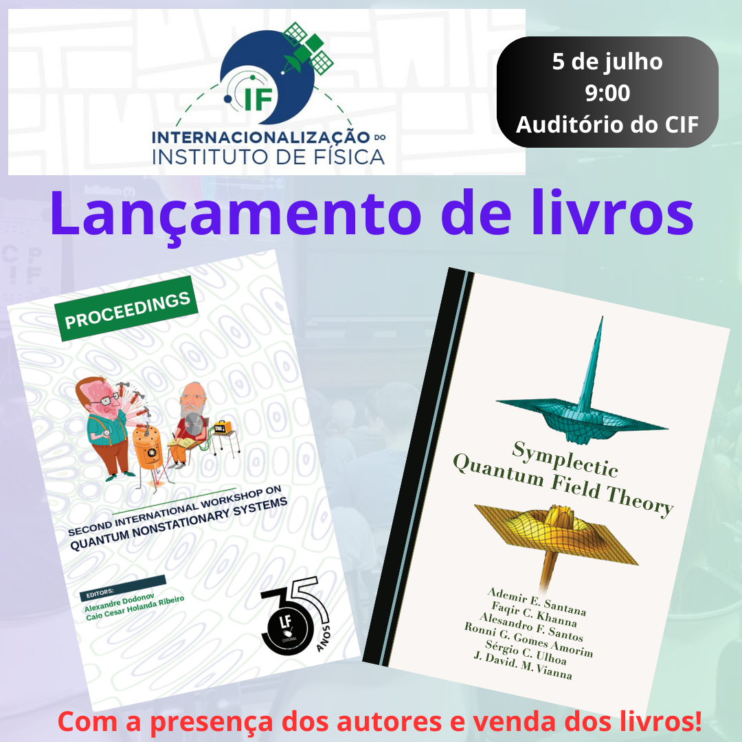 Lançamento de livros